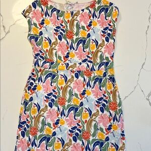 Boden Multicolor Florrie Floral Dress, Size 10p